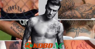 ý nghĩa hình xăm của david beckham